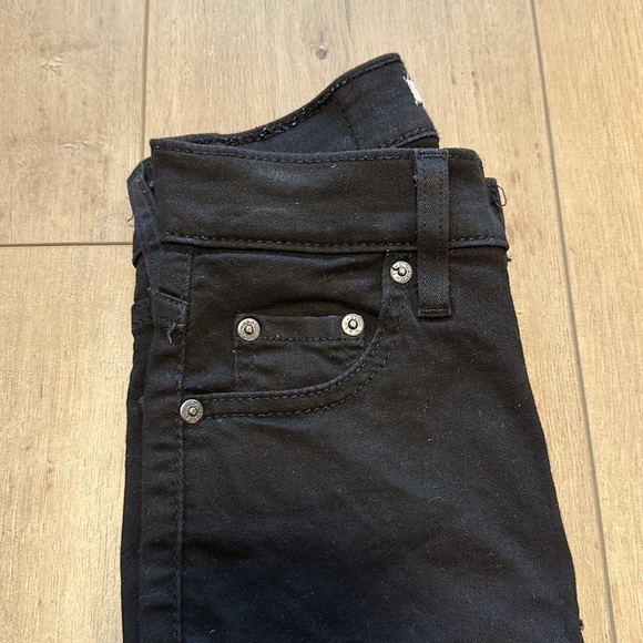 Levi 724 Black Straight Jeans - Picture 4 of 6